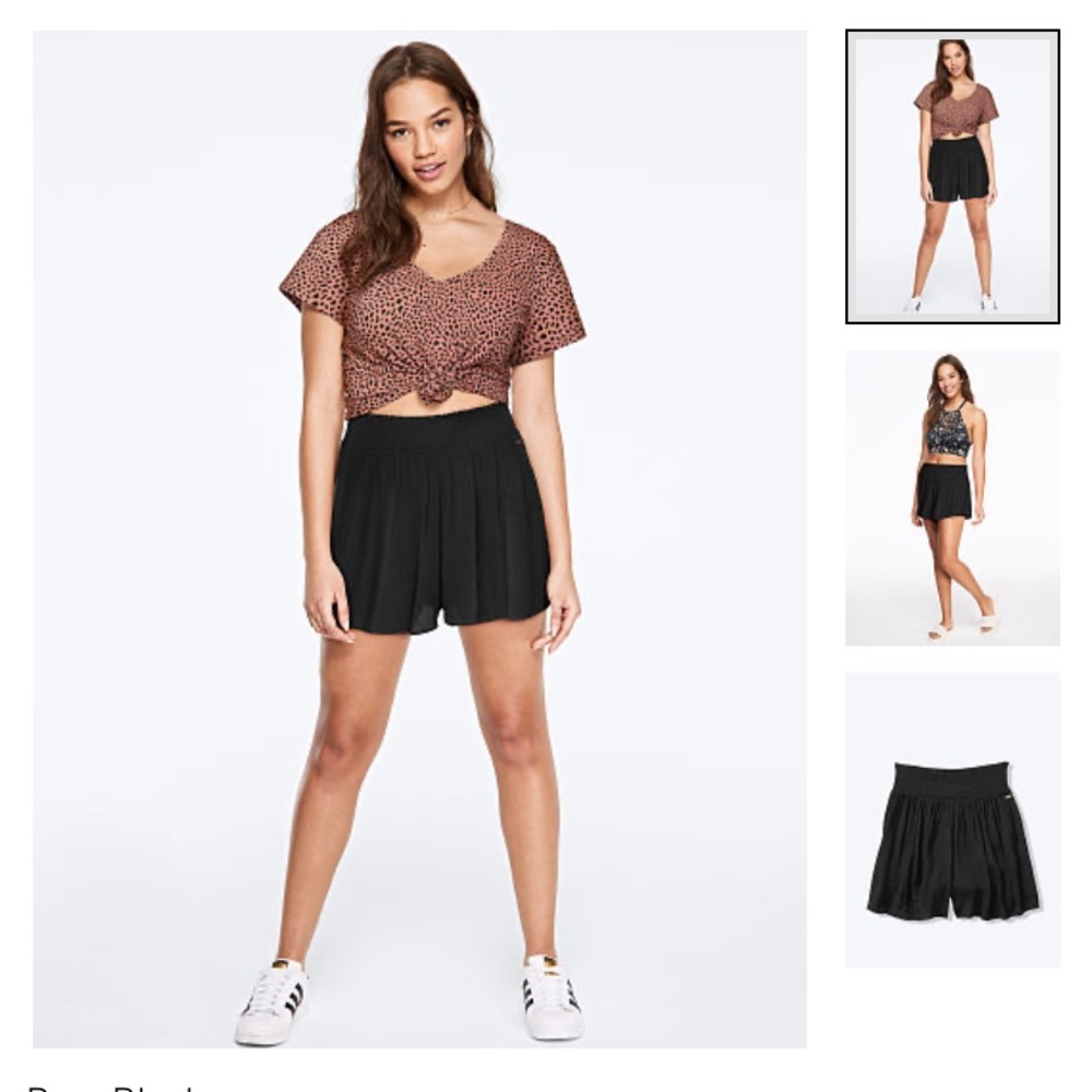 Black shorts